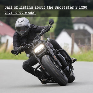 Kit Esthétique Sportster S : Cache Phare, Repose-Pieds Antidérapants et Médaillon d'Embrayage – photo 1/30