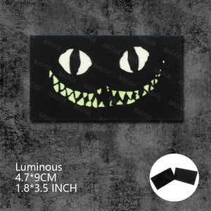 Écusson tactique phosphorescent yeux de chat - vue 25