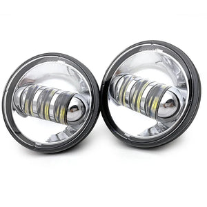 Feux additionnels LED 4,5 pouces pour Harley Touring - vue 6