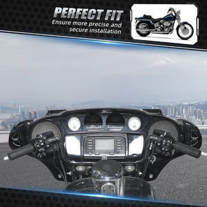 Caches de Trou de Rétroviseur de Carénage (Paire) Aluminium - Harley-Davidson Street Glide 2014-2023 – photo 2/9