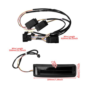 Feux LED Latéraux de Sacoches avec Clignotant et Stop - Harley-Davidson Touring 2023-2024 et plus récent – photo 6/6