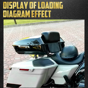 Malle Arrière (Top Case) 10.7" avec Dossier - Harley-Davidson Touring 2014-2025 – photo 2/8