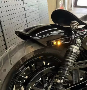 Support de garde-boue arrière noir pour Harley-Davidson Sportster - vue 5