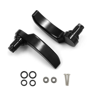 Kit de leviers de verrouillage de sacoches en aluminium pour Harley Touring - vue 1