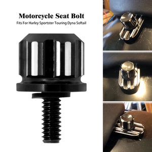 Vis de selle aluminium pour Harley Touring et Softail - vue 10