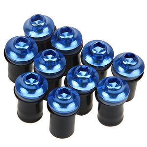 Lot de vis colorées de fixation pour pare-brise moto - vue 7