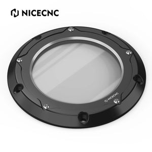 Cache de carter d'embrayage avec fenêtre transparente pour Harley Touring - vue 9