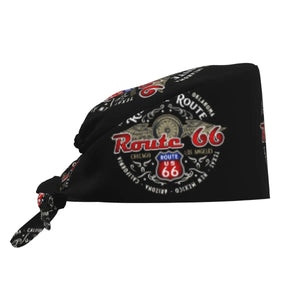 Bonnet léger imprimé Route 66 - vue de face - vue 10