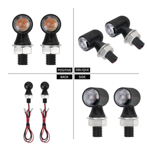 Mini clignotants LED M8 pour Harley - vue 4