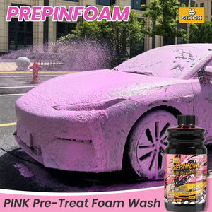 Shampoing Mousse Magique Rose pour Lavage Auto/Moto - Prélavage Haute Concentration – photo 3/11