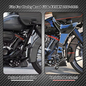 Carénage spoiler noir pour Harley-Davidson Road Glide FLTRX - vue 2