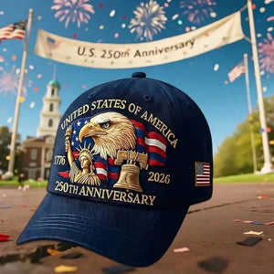 Casquette patriotique USA tête de mort - vue - vue 1