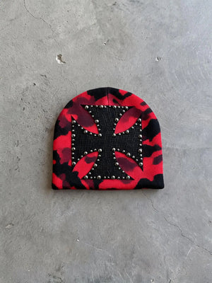 Bonnet tricoté forme dôme style Harajuku streetwear - vue 12
