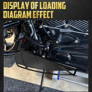 Marchepieds pilote (floorboards) avant - Harley Touring Road Street Electra Glide, Softail FL, FLD – photo 3/8