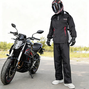 Ensemble Imperméable Complet Réfléchissant Moto et Vélo Électrique