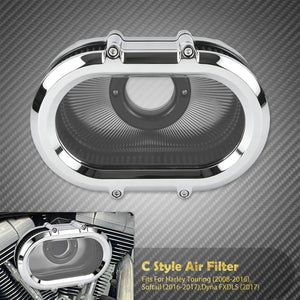 Filtre à Air avec Anneaux Décoratifs Interchangeables - Harley-Davidson Touring, Softail, Dyna, Sportster, Trike – photo 25/26