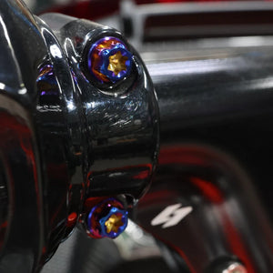 Boulons de Collier de Levier d'Embrayage Titane pour Harley Touring, Softail, Dyna – photo 4/12