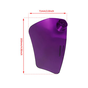 Déflecteurs d'air latéraux colorés pour phare de Harley-Davidson Low Rider ST - vue 6