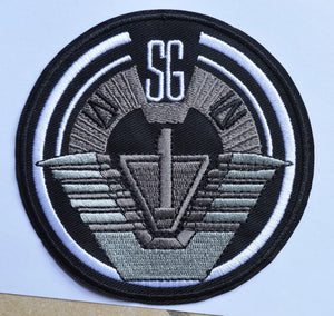 Écusson brodé logo Stargate SG-1 à repasser, environ 10 cm - vue 3