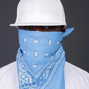 Bandana biker imprimé foulard tête et poignet - vue 5