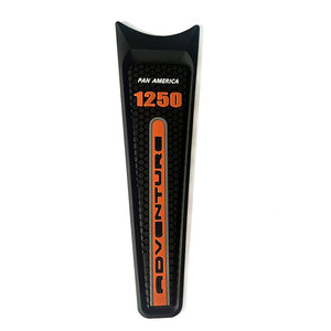 Sticker de protection 3D en caoutchouc orange pour réservoir de Harley Pan America 1250 - vue 10