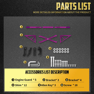 Barre de Protection Moteur Avant Colorée (Crash Bar) - Harley-Davidson Softail Street Bob & Low Rider 2018-2025 – photo 5/10