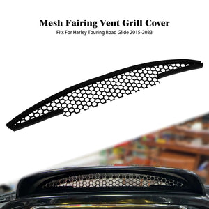 Grille de ventilation noire pour carénage de moto Harley-Davidson Road Glide - vue 7
