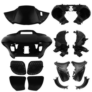 Carénages intérieur et extérieur avec grilles de haut-parleurs et conduits d'air pour Harley-Davidson Road Glide FLTRX 2015-2024 - vue 2