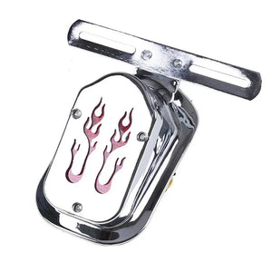 Feu arrière tombstone chromé pour Harley Softail Deluxe - vue 9