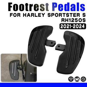 Plancher pilote (floorboard) avant élargi pour Harley-Davidson Sportster S RH1250S / RH1250 (2021-2024) – photo 1/6