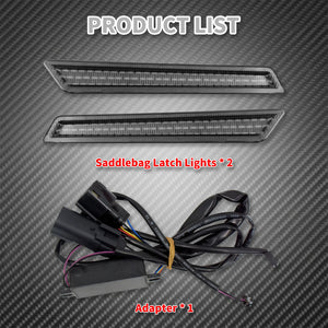 Feux LED de loquets de sacoche - Harley Touring Road King, Electra Street Glide, CVO Limited 2014-2023 – photo 5/8
