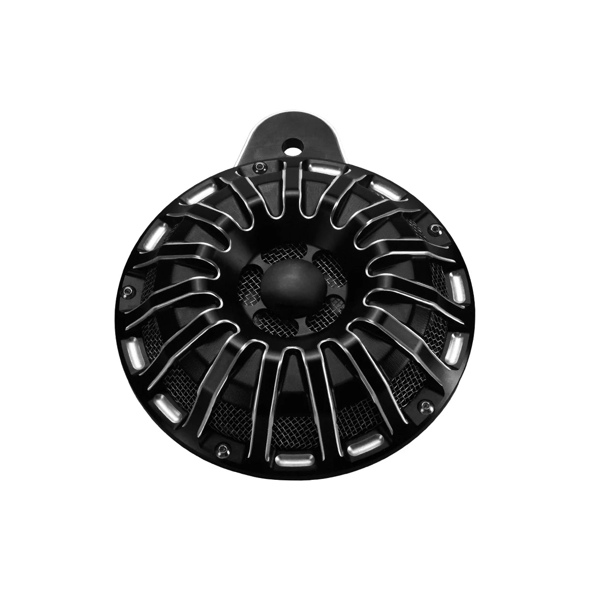 Cache de klaxon chromé pour Harley-Davidson - vue 2