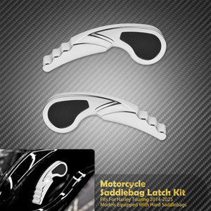 Kit de loquets de sacoches (saddlebag latch) - Harley Touring Road King, Street Electra Glide 2014-2025 – photo 7/12