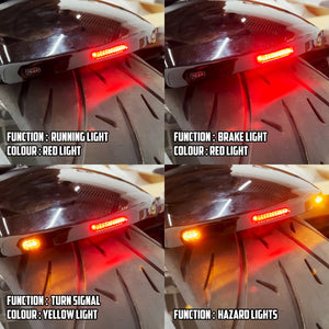 Selle Solo Conducteur avec Garde-Boue et Feu LED Intégré - Harley-Davidson Softail 2018-2025 – photo 2/10