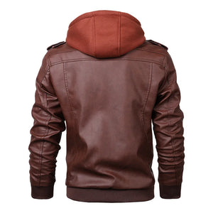 Blouson moto rétro à bandes réfléchissantes - vue - vue 2