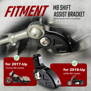 Support d'assistance au point mort pour moteur M8 - Harley-Davidson Touring 2017 et plus, Softail 2018 et plus – photo 2/7