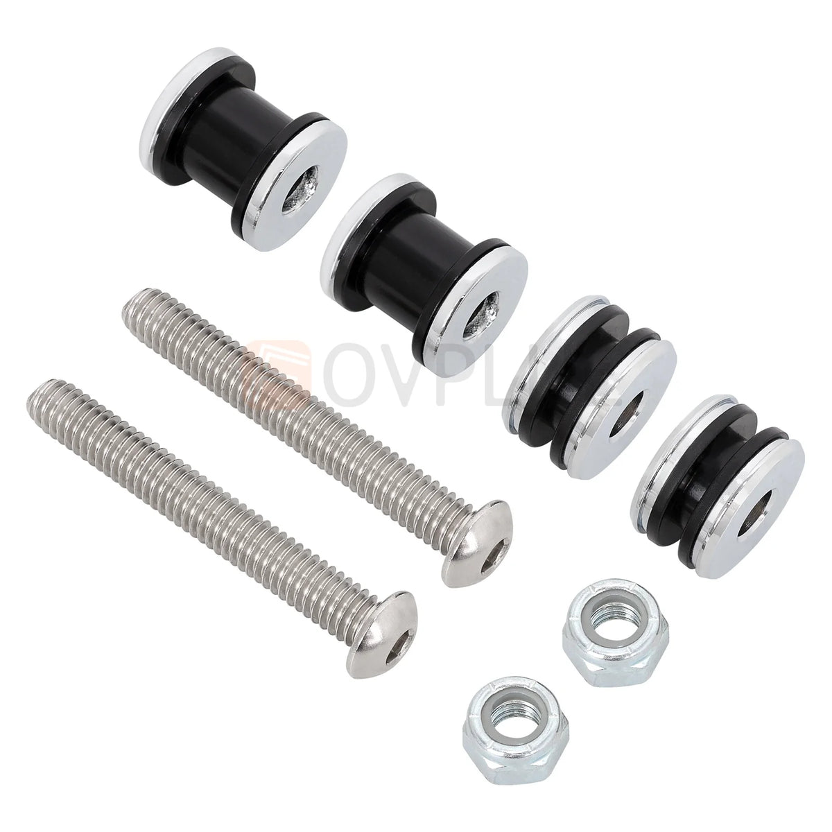 Kit de fixation sissy bar pour Harley Sportster - vue 2