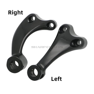 Kit complet commandes avancées avant, repose-pieds, biellettes et leviers pour Harley-Davidson Sportster XL 883, 1200, XL883 2004-2021 – photo 6/9