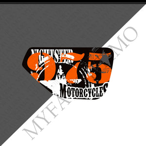 Autocollant décoratif sur réservoir de Harley Nightster - vue 9