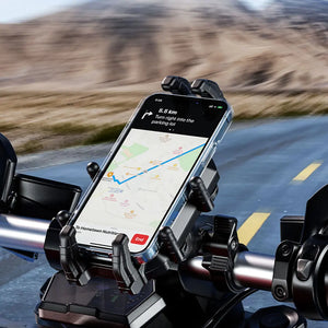 Support téléphone moto universel avec amortisseur anti-vibration – rotation 360° - vue 5