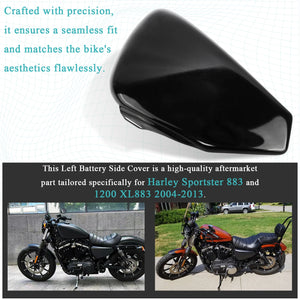 Cache Latéral de Batterie (Gauche ou Droite) Acier - Harley-Davidson Sportster 883/1200 2004-2013 – photo 2/8