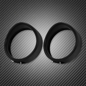 Anneaux de Finition Chromés pour Feux Additionnels 4,5" - Harley-Davidson Touring – photo 4/9