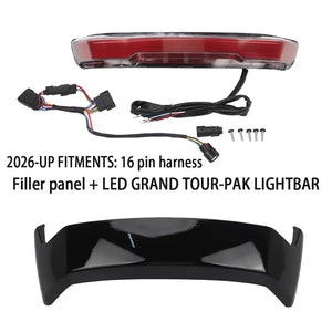 Feu arrière LED de Tour-Pak pour Harley Street Glide Road Glide - vue 9