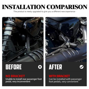 Kit de Support de Repose-pieds Passager - Harley-Davidson Nightster 975 / RH975 2022-2024 – photo 4/6