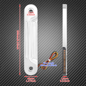 Feu de Garde-boue Arrière LED (Fender Tip) Fumé/Ambre/Rouge - Harley-Davidson Touring Road King, Softail 1980-2013 – photo 6/9