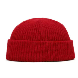 Bonnet tricot thermique à revers roulé pour l'hiver - vue 11