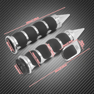 Poignées de guidon 25mm (1 pouce) en aluminium pour Harley-Davidson Touring, Softail, Sportster, Dyna – photo 5/18