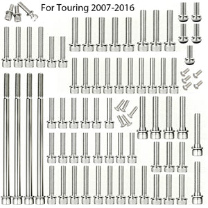 Kit de boulons et caches colorés pour moteur Harley Touring - vue 5