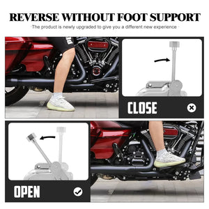 Kit de marche arrière chromé pour moto Harley-Davidson Touring - vue 3