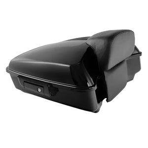 Top case Razor Tour Pack noir avec dossier passager pour Harley Touring - vue 3